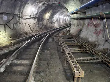 Strecke Leitungen in Chromtau Schachtbau Kasachstan