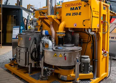 Injektionsanlage IPA 250-E auf der bauma 2025 
